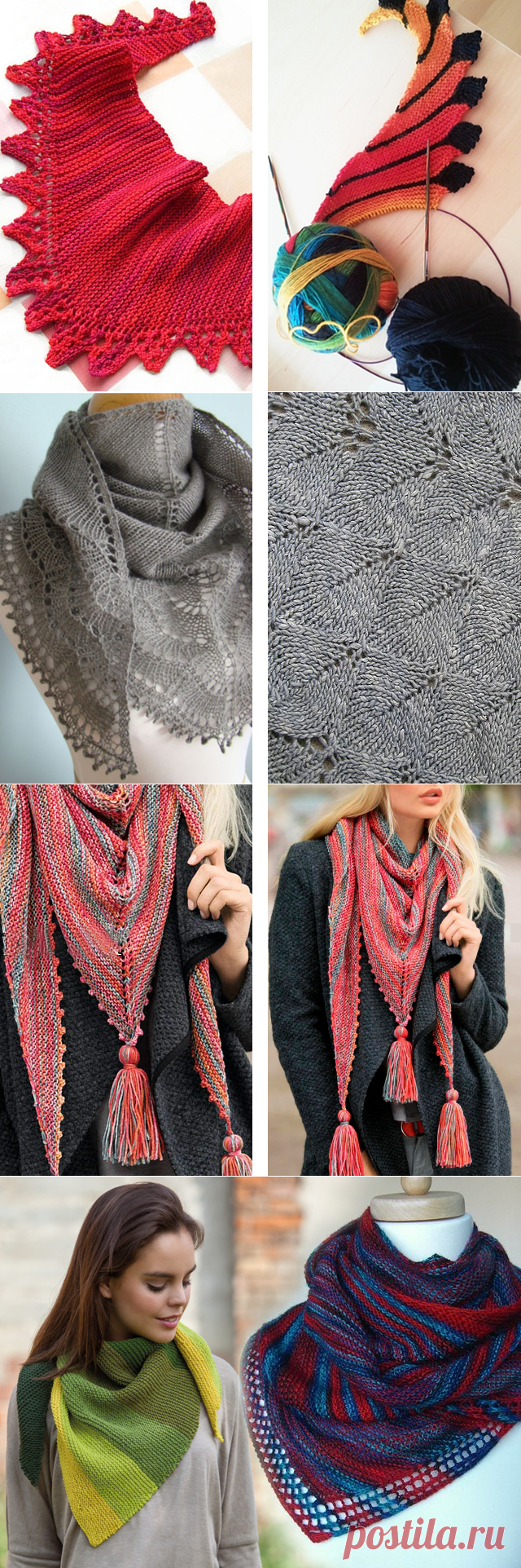 Вяжем красивый и нарядный бактус