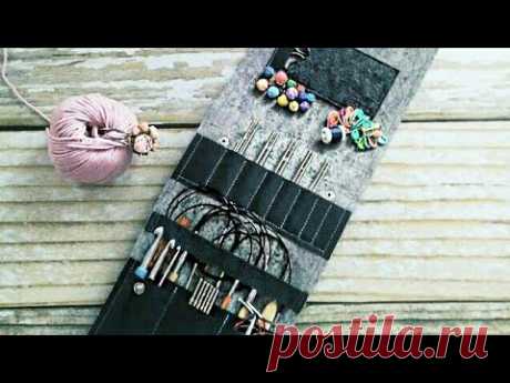 КАК Я БЕЗ НЕГО ЖИЛА 😱ЧЕХОЛ для спиц и крючков🎈 Вязание Knit Mom