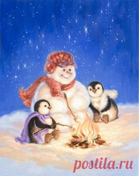 Новогодне - рождественское от Dona Gelsinger.