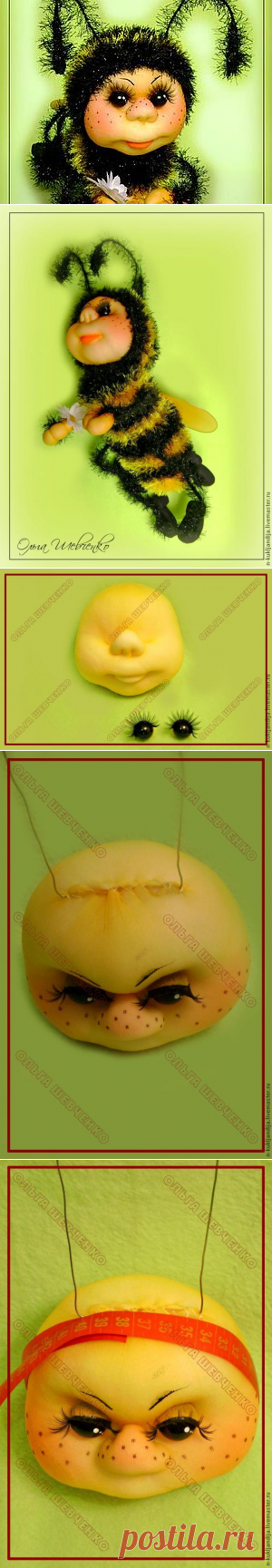Создание игрушки "Пчёлка" - Ярмарка Мастеров - ручная работа, handmade