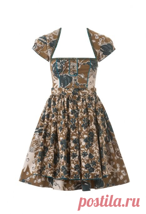 Как сшить платье со сборками на талии / Мастер-классы / Burdastyle