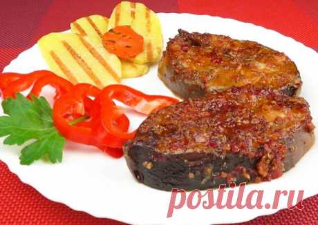 (11) Севрюга запеченная в соево-медовом соусе | Stellate sturgeon baked in soy-honey sauce - пошаговый рецепт с фото. Автор рецепта Вкусная кухня. Простые рецепты . - Cookpad