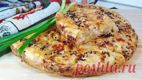 МОЙ ФИРМЕННЫЙ КРУЧЕНЫЙ СЛОЕНЫЙ ПИРОГ С КАПУСТОЙ❤Готовлю только для самых близких👌 | Розовый баклажан | Яндекс Дзен