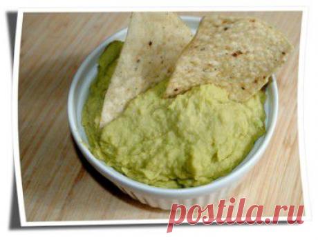 Хуммус с авокадо - рецепт с фотографиями