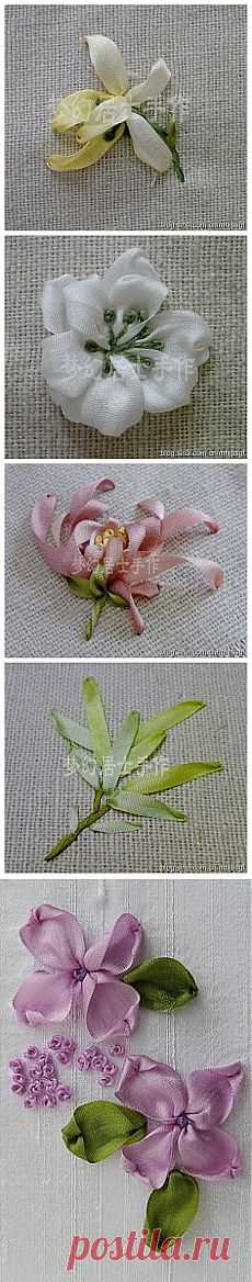 Ribbon Embroidery | HAFT WSTĄŻECZKOWY
