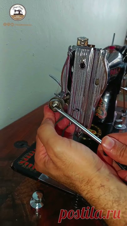 KARAMAKİNADA TANSİYON GEVŞEME PROBLEMİ... #singer #sewing #philips #dikisteknikleri #dikişdersleri