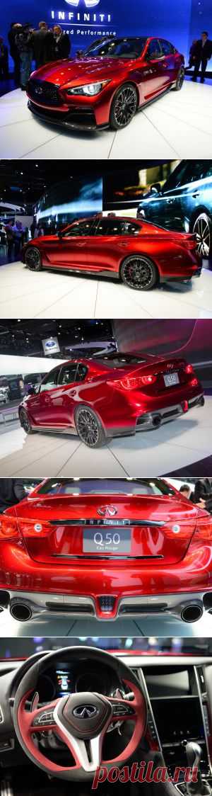Infiniti Q50 получил двигатель от суперкара Nissan GT-R
