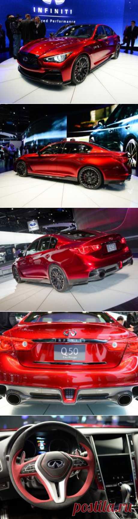 Infiniti Q50 получил двигатель от суперкара Nissan GT-R