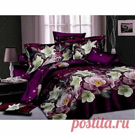 Комплект Постельного Белья IRIS софт-сатин 3D « Каталог « Эко текстиль для дома