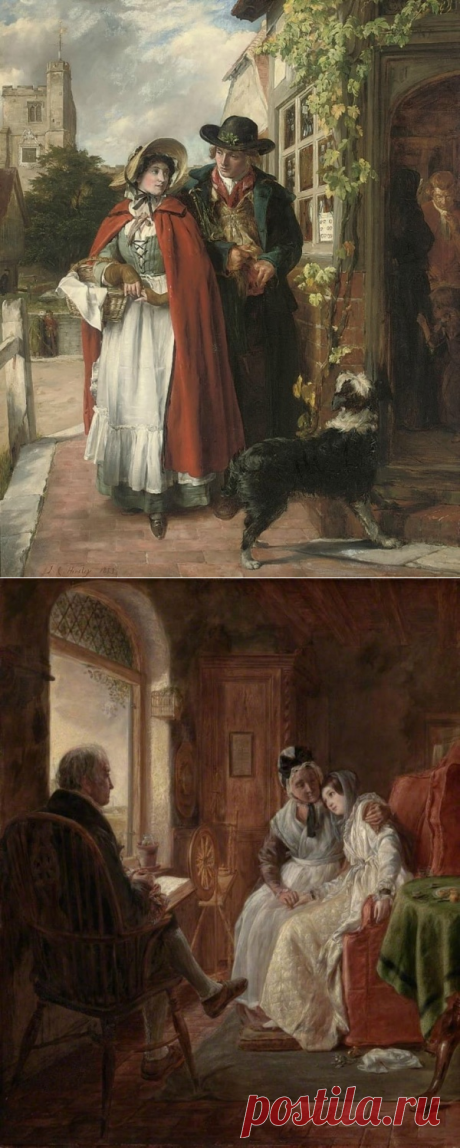Английский художник Джон Каллкотт Хорсли (1817 — 1903)