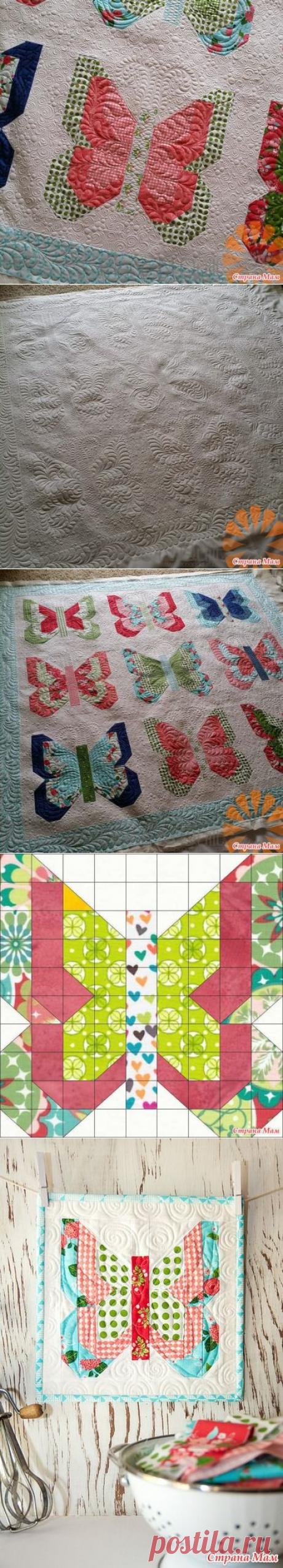 &quot;Бабочки подружки&quot; - Лоскутное Шитьё - Страна Мам