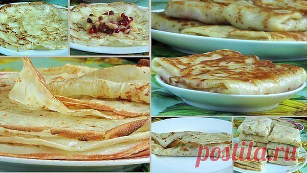 Супер тонкие блины.