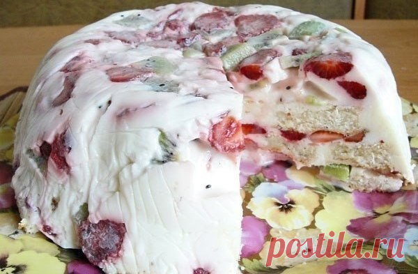 Тортик на десерт - быстрый и вкусный! 

источник Cook Good - лучшие рецепты
 

 







Тортик на десерт - быстрый и вкусный!Ингредиенты:- 0,5 л сметаны- 1 стакан сахара- 1 пакетик желатина (25 г)- 0,5 стакана холодной воды- 300 г бисквит…