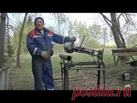 СТАНОК ДЛЯ РЕЗКИ МЕТАЛЛА - за несколько часов "ИЗ ГОВНА И ПАЛКИ"