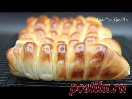 Тесто КАК ПУХ, начинка СКАЗКА! Очень вкусные испанские булочки  PAN DE LECHE. Вы будете в восторге!