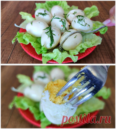 Залейте яйца уксусом и они мгновенно станут деликатесом - рецепт простой и вкусной яичной закуски!