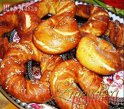 Булочки-бублики / Сладкая выпечка / Рецепты / Шеф-повар – простые и вкусные кулинарные рецепты, фото-рецепты, видео-рецепты