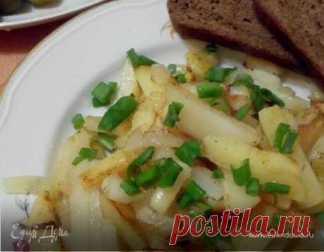 Жареная картошка с яблоками от Тоси Кислициной