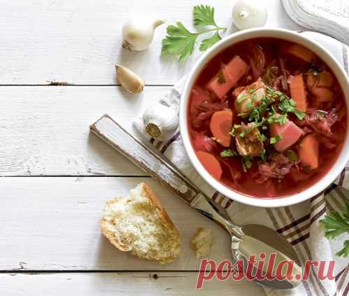 10 секретов вкусного борща плюс рецепт восхитительных пампушек!