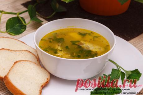 Рыбный суп из сардины в масле