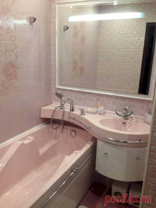 15 удачных идей для маленькой ванной комнаты