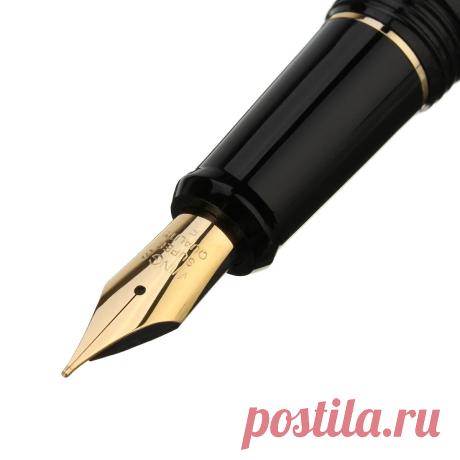 0.38mm ef fine nib for wing sung 698 piston silver clip fountain pen Sale - Banggood.com