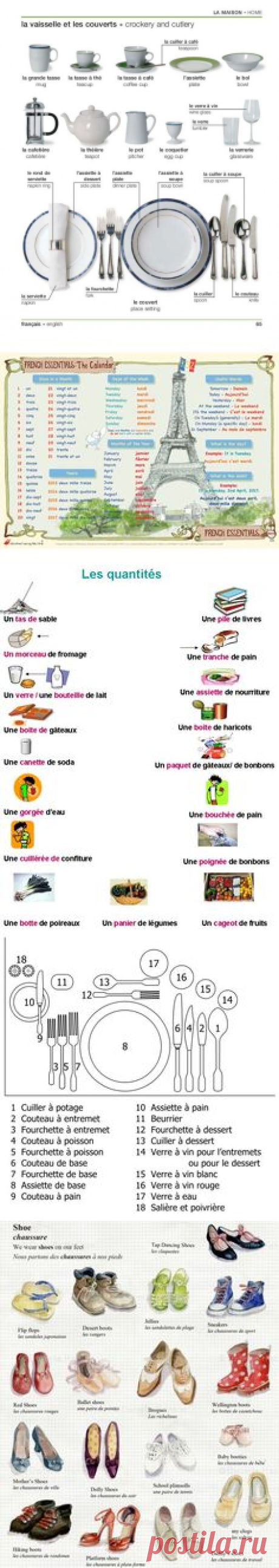 (1) La vaisselle et les couverts. | In The Kitchen with (Gadgets) ...