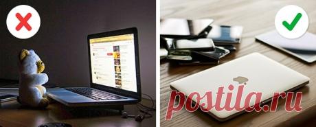 12 действий, которыми мы незаметно портим свой ноутбук