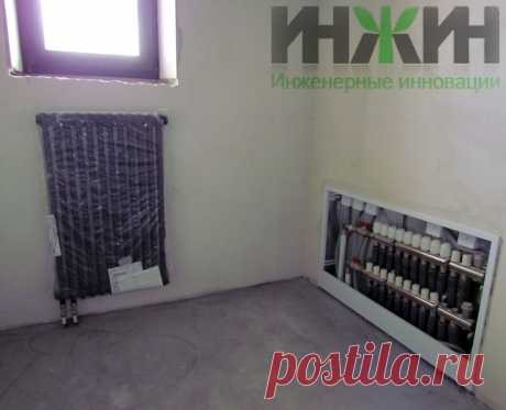Монтаж радиатора Arbonia и коллектора отопления Valtec в частном доме г. Пущино, фото отопления 329