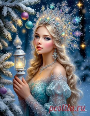 Новогодний декор
белый фонарик
подсветка огоньками
елочные игрушки
сказочный пейзаж+зима+снег, прекрасная Снегурочка, русский кокошник снежинки, нежные, воздушные, волшебные, с блестками, фэнтези-арт в стиле Ли Богла,