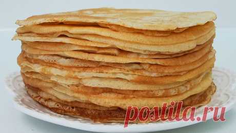 Самые вкусные блинчики на кефире, которые всегда получаются Тонкие блинчики на кефире с кипятком (заварные) &mdash; вкусные, сытные и красивые, идеальный завтрак или ужин на каждый день. Рецепты блинов на кефире обычно переходят к нам от бабушек и мам. Сразу представляем субботнее или воскресное утро, вкусные блинчики, варенье, мед или сгущенку....