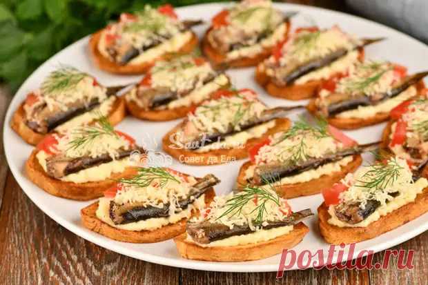 Бутерброды со шпротами, чтобы удивить своих гостей - Будет вкусно - Медиаплатформа МирТесен