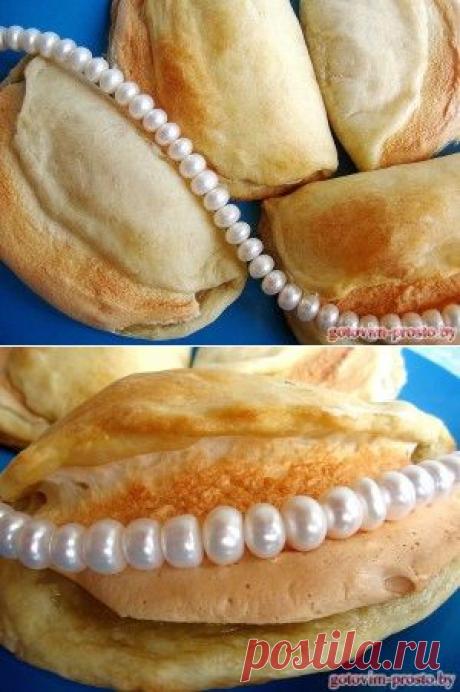 Пирожные «Ракушки» с белковым кремом, выпечка к празднику фото | Кулинарный сайт &quot;Готовим просто&quot;