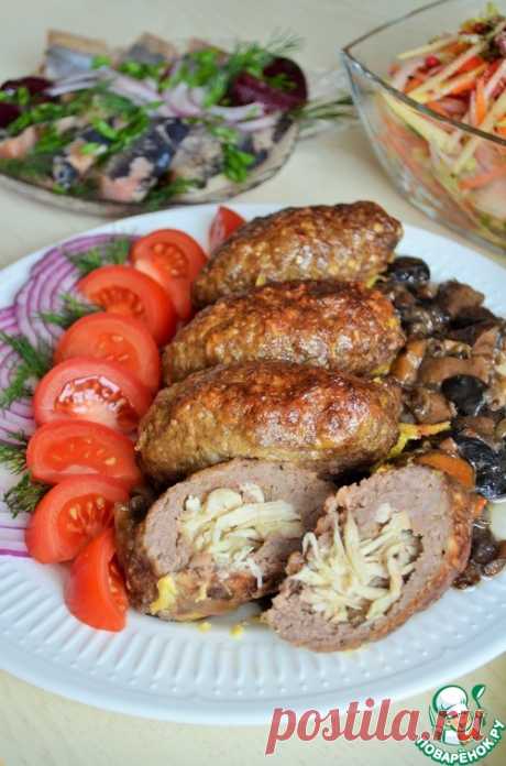 Говяжьи зразы &quot;Сюрприз&quot; – кулинарный рецепт