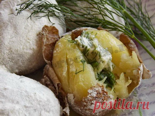 Моментальная картошка печеная «Как в лесу!»