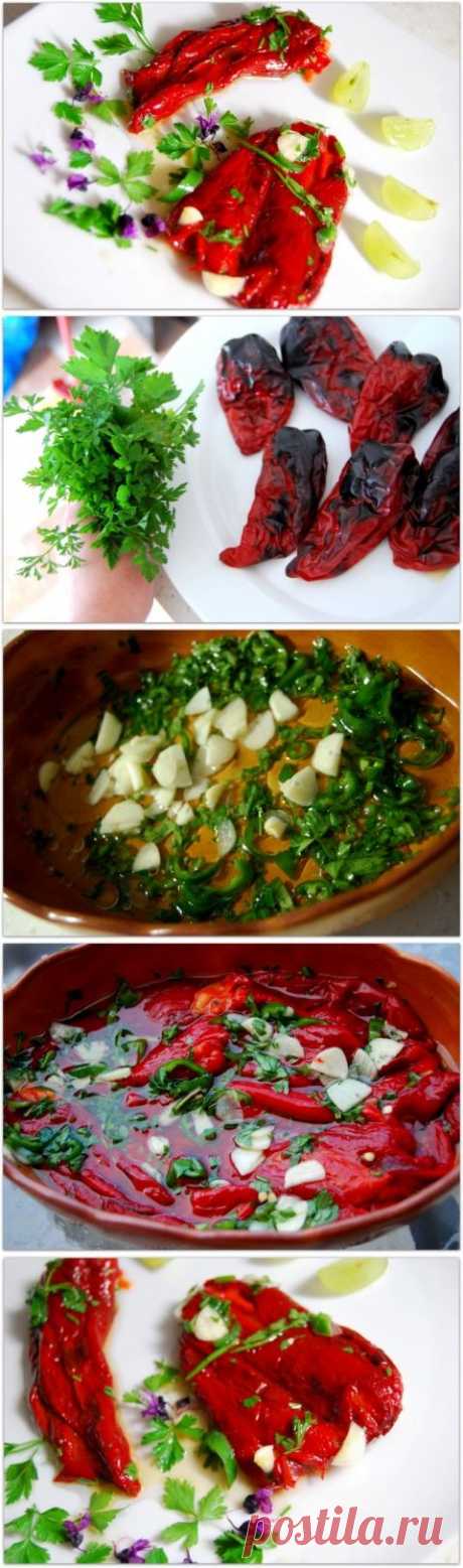 Маринованные перцы быстрого приготовления.