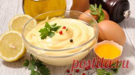 Три рецепта вкусного и полезного майонеза, которые можно приготовить всего за пол минуты — По секрету всему свету