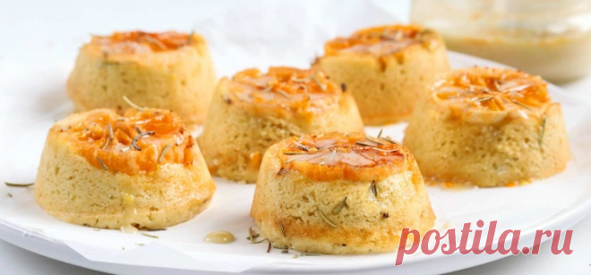Мандариновые маффины / Простые рецепты