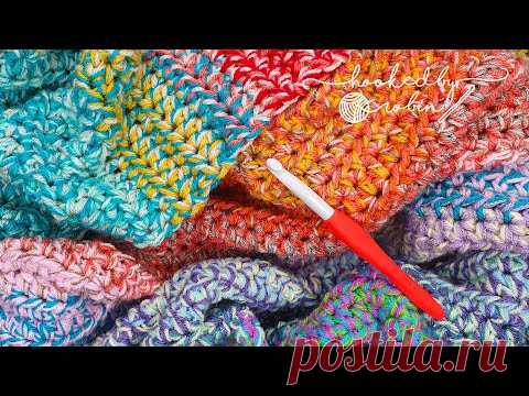 The Ultimate Stash Buster Blanket | Crochet Scrap Blanket 🧶 SUPER EASY!