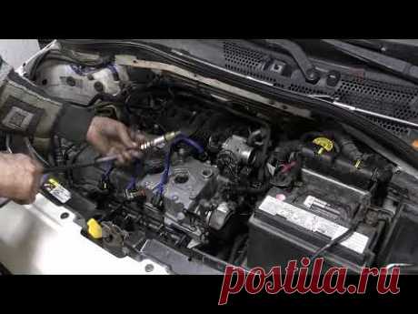 Часть 4. Замена прокладки ГБЦ Фиат 500. FIAT 500 1.4 MultiAir.