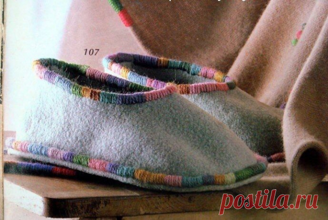 Выкройка тапок (готовые, 2 шт) / Обувь / ВТОРАЯ УЛИЦА - Выкройки, мода и современное рукоделие и DIY