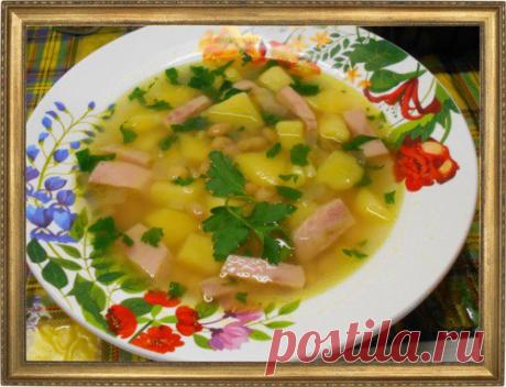 КАРТОФЕЛЬНЫЙ СУП С ФАСОЛЬЮ.