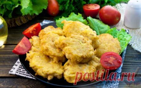 Очень аппетитные куриные наггетсы в картофельной шубке.