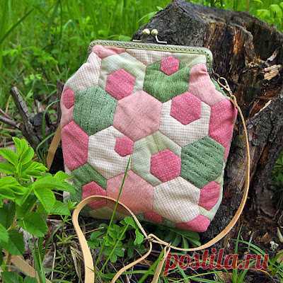 МАРИТОШ: Шитьё сумочки с прямоугольным фермуаром.