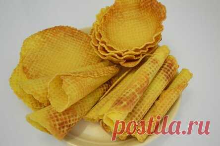 Вафельные трубочки
