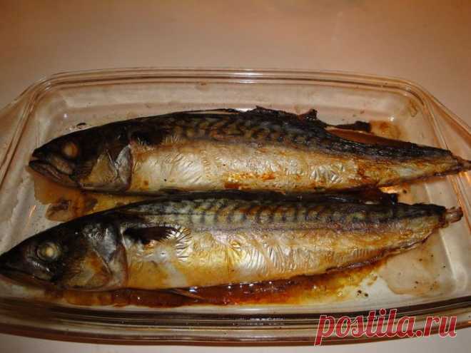 рыба горячего копчения.