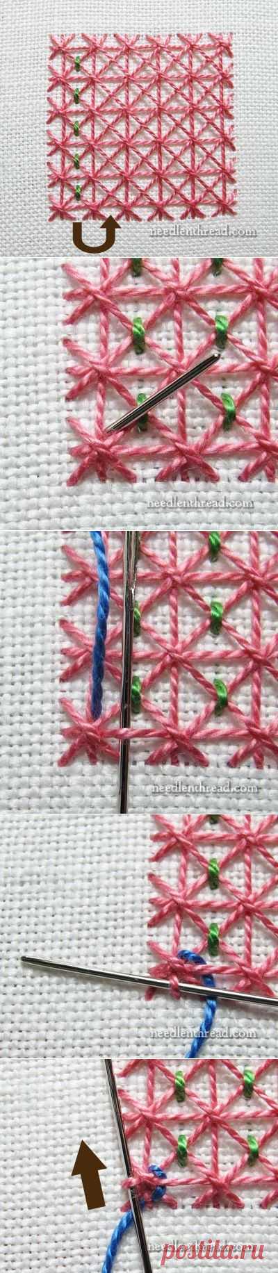 ч.3 Stitch Fun! Lattice Filling – Griffin Stitch – Needle’nThread.com