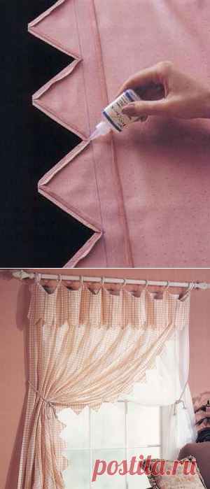 Как сшить шторы своими руками — фото, выкройки штор | Ремонт дома