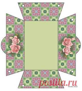 Коробочки для подарков. Шаблоны для распечатки