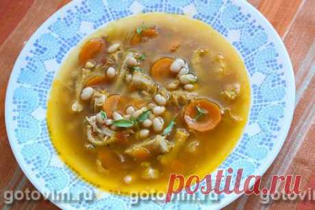 Густой суп из рубца с белой фасолью | БУДЕТ ВКУСНО!